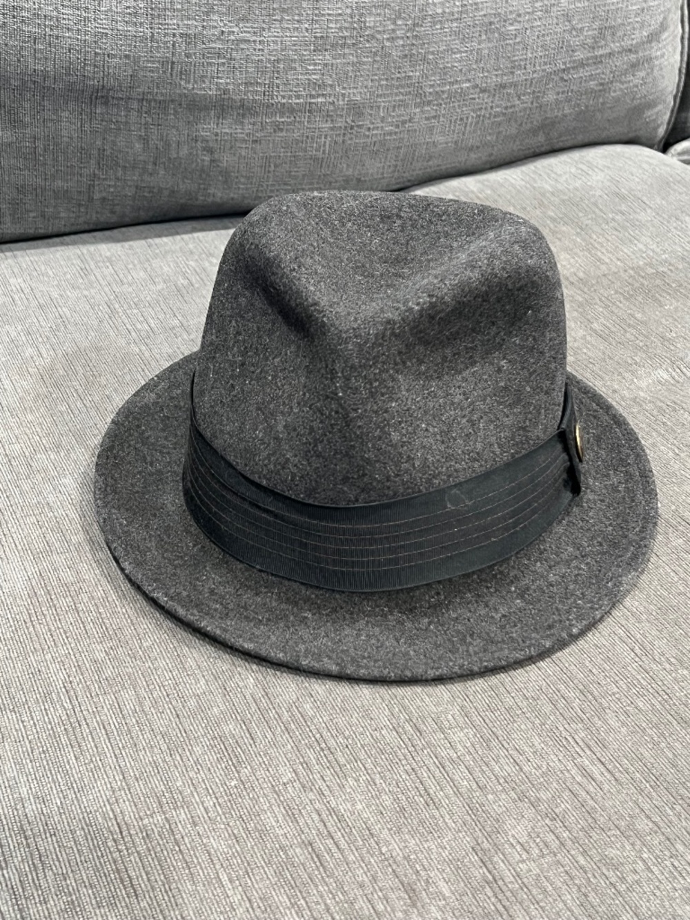 Goorin Brothers Gray Wool Fedora Hat